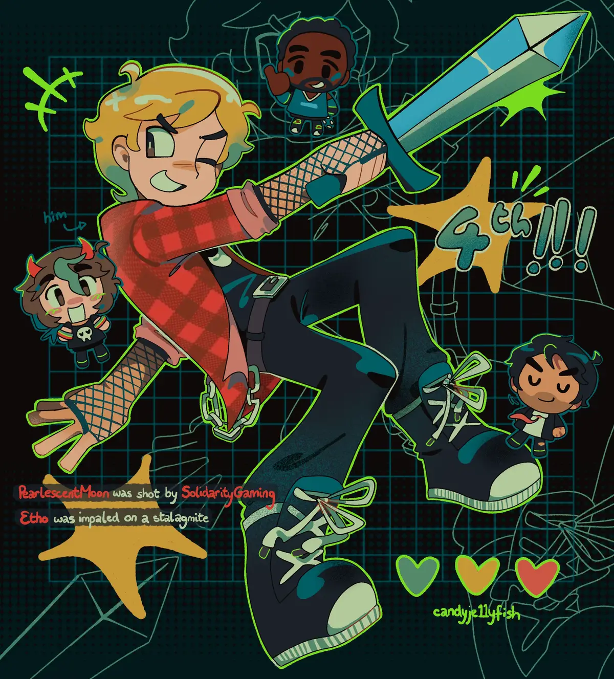 hello I love life series I am a smallishbeans main but i found myself cheering for jimmy 😭😭 . #lifeseries #pastlifesmp #solidaritygaming #lifeseriesfanart #jimmysolidarity 