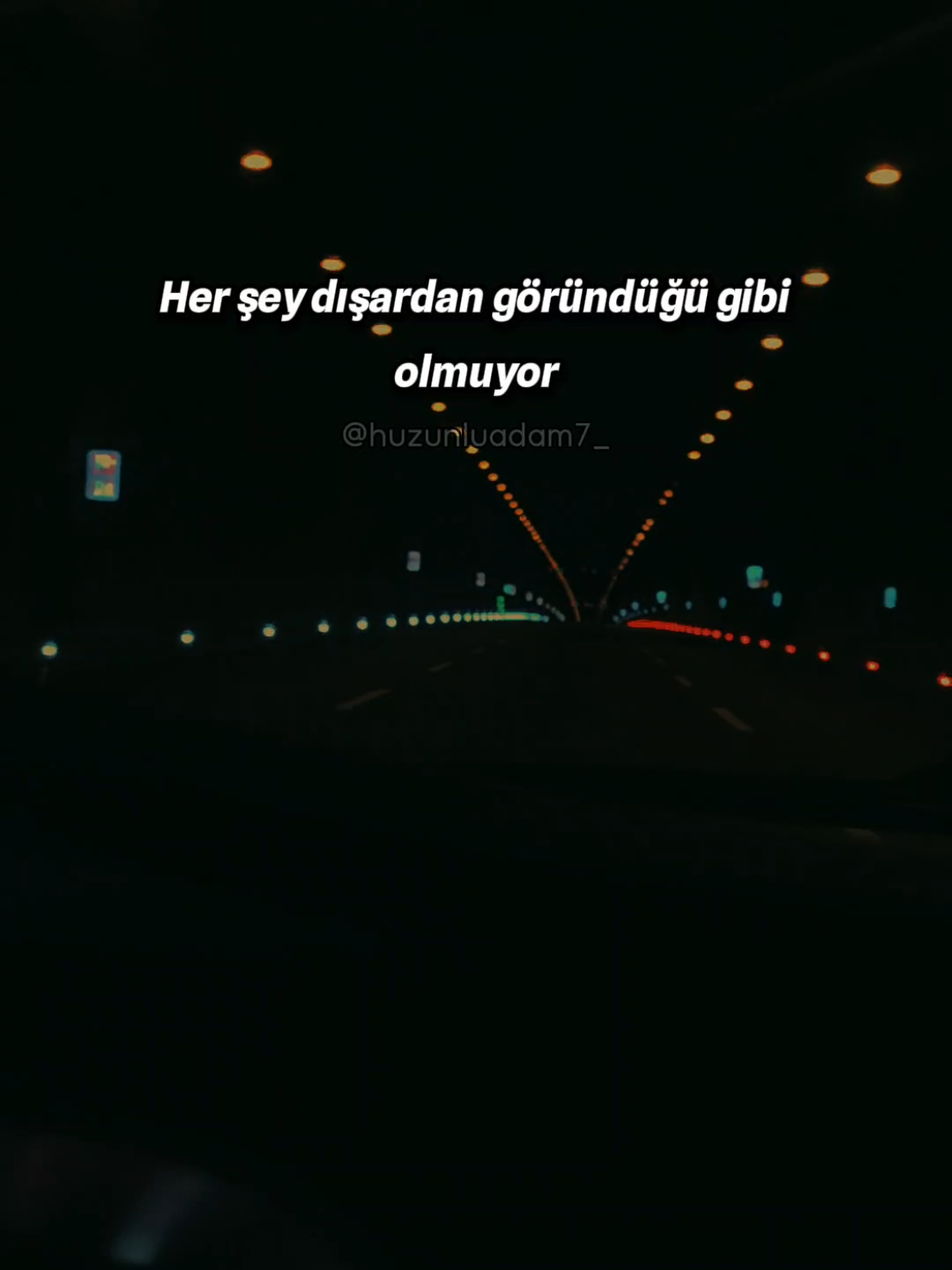 Herşey dışardan göründüğü gibi olmuyor... #birsözbırak #herkesgörsün #iyigeceler 