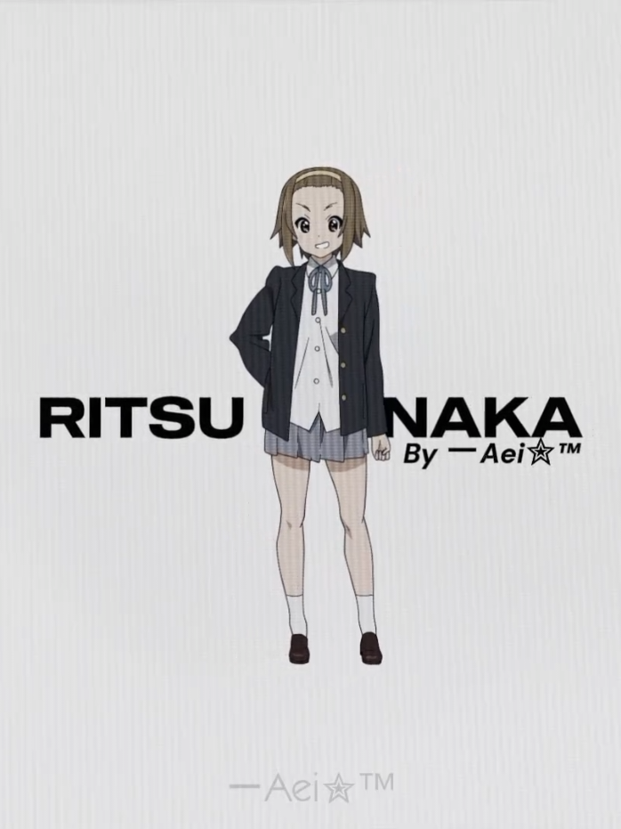 Ritsu Tainaka (K-On!) | Eclética nanolícita 2 #k_on #ritsutainaka #music #edit #peak 