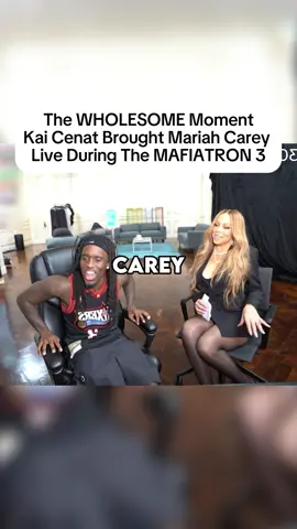 The WHOLESOME Moment Kai Cenat Brought Mariah Carey Live During The MAFIATRON 3 #kai #kaicenat #streamer #kick #twitch 
