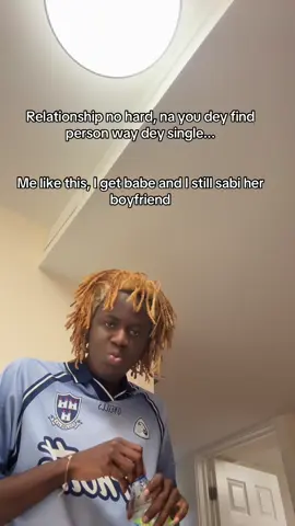 Relationship no hard, na you dey find person way dey single... Me like this, I get babe and I still sabi her boyfriend #b_banji 