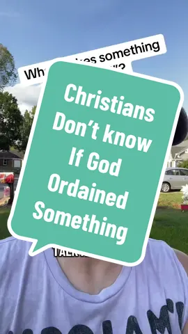 Stop spending so much time focusing on whether something is ordained by God and just be good. Be the solution. #christianitytiktok #wwjd #bible #progressivechristian 