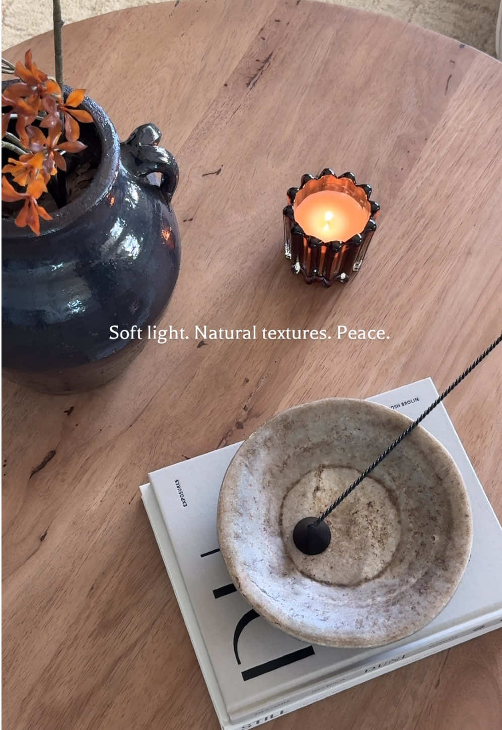 Home: my magic and my madness 🍁🤎✨ Anyone else? Comment SHOP below to receive a DM with the link to this post on my LTK ⬇ https://liketk.it/5ncmF  #falldecor #organicmodern #homedecor #cozyvibes #fyp  Neutral, organic modern, interior styling, home inspiration, fall styling, fall vibes, earthy decor, japandi