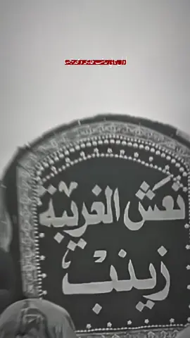 ساعد الله قلبك ِ مولاتي 💔💔 ..  .  .  . .  . #تشيع_نعش_سيده_زينب_ع #زينب_غريبه💔 #مرقد_السيده_زينب #حكايات_الطف #الشام_غربه 