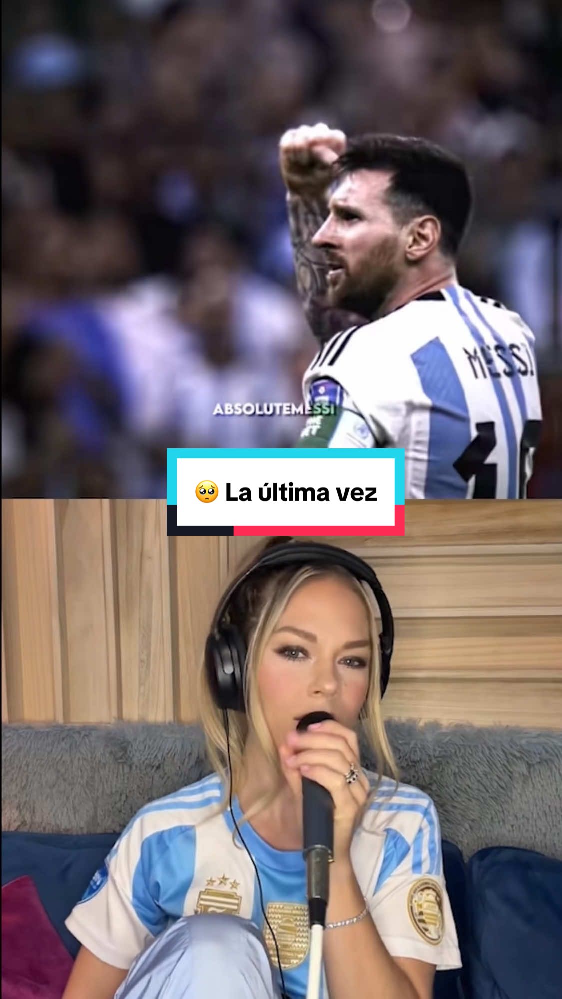Por siempre y para siempre 💙🇦🇷 #messi #argengringa @absolutemessi @Selección Argentina in English @wosds3 