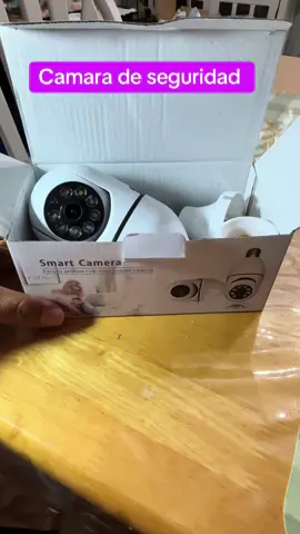 Camara de seguridad.            Realmente me encanta esta camara tiene muchas funsiones y facil de instalar.     #camaradeseguridad#smartcamara#alarma#hogar#tiktokshop 