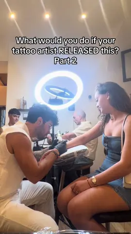 They didn’t expect this 🤯🫣 what if your tattoo artist released Spark? Would you do? Wait for the meaning… Part 2 #spark #tattooartist #singer #fyp #tattoorome 