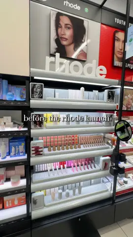 today drained me 🤣😭 (@rhode skin is officially at @sephora!)  #rhode #rhodelaunch #sephorasquad #haileybieber 