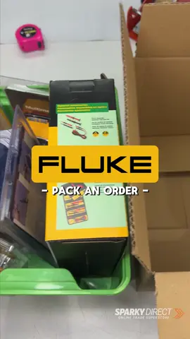 Pack a Fluke order with us!!!📦 This order? All Fluke. All power. All pro 💪🏼⚡ #sparkydirect #Fluke #Flukefriday #FlukeTools #tools 