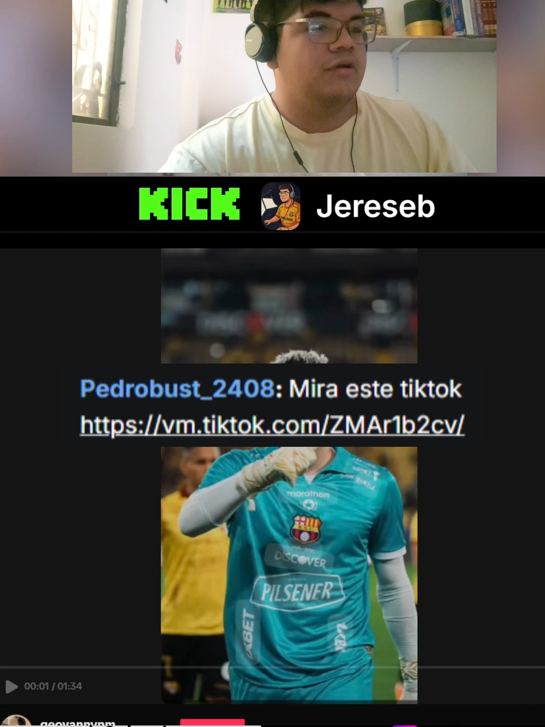 JAJAJAAJ el audio de davo #bsc #barcelona #barcelonasc #futbol #ecuador #davooxeneize
