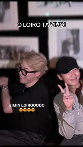 O JIMIN LOIRO VOLTOU! 🥹😍 #jimin #hair #loiro #bangtan #fyp 