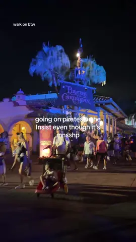 when we’re at Magic Kingdom we ain’t leaving the park until he goes on it #magickingdom #piratesofthecaribbean @datsun03 