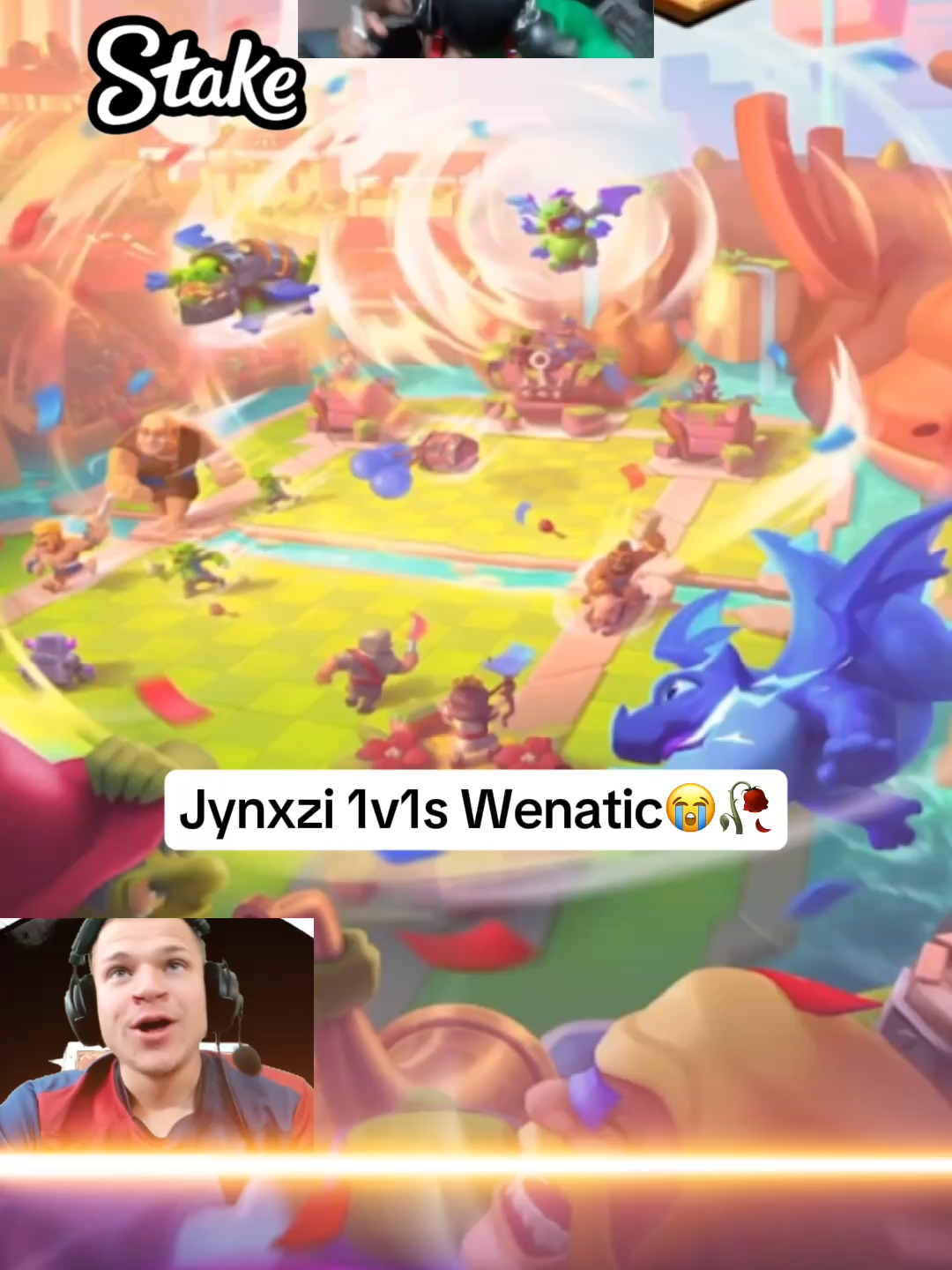 Jynxzi 1v1s Wenatic😭🥀 #jynxzi #jynxziclips #jynxzirage #jynxzifunnymoments #viralvideos #fyp #clashroyale @jynxziontwitch