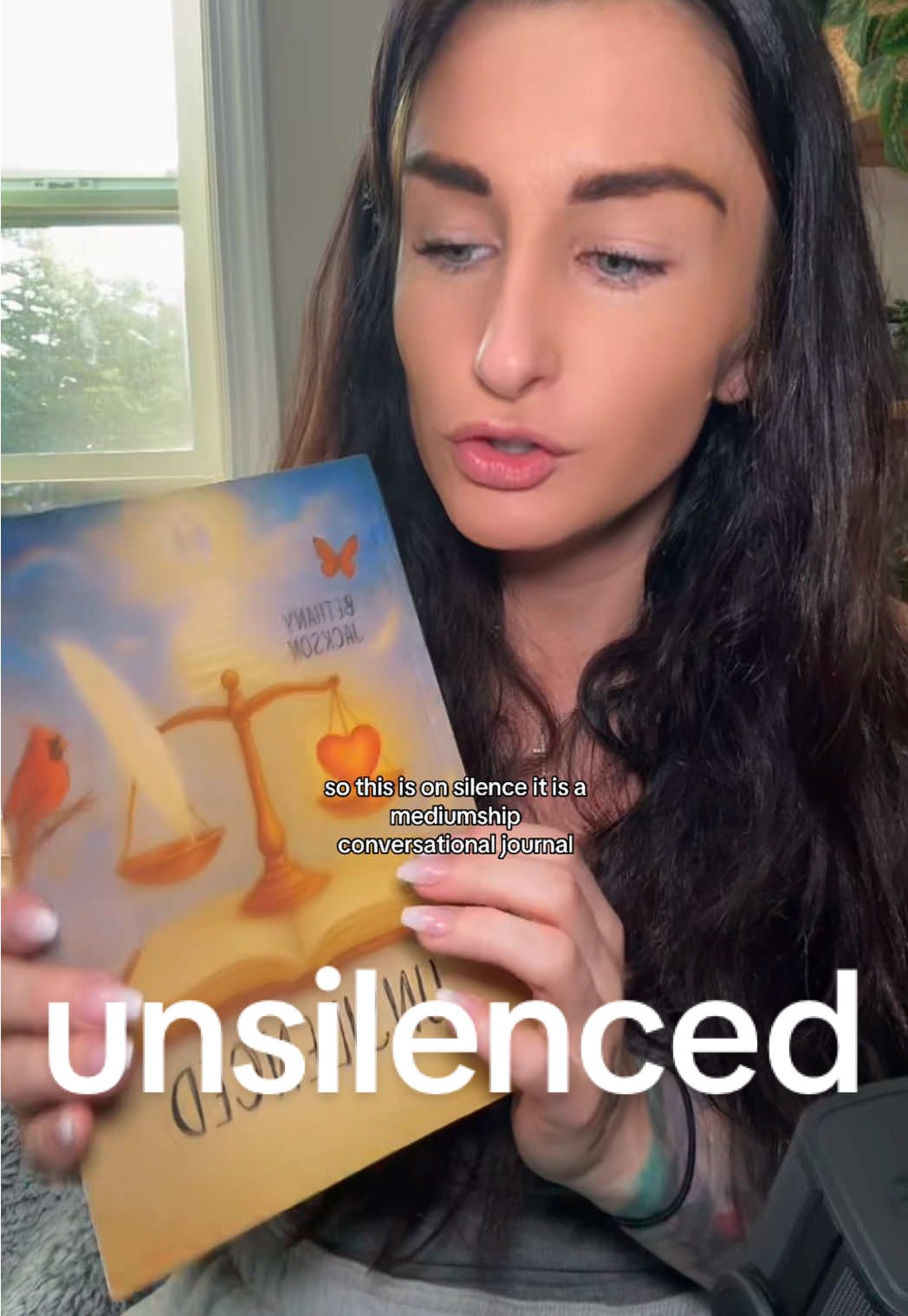 Unsilenced by Bethany Jackson on Amazon! So proud of you B 🦋  #tarot #fyp #mediumship #BookTok #journal 