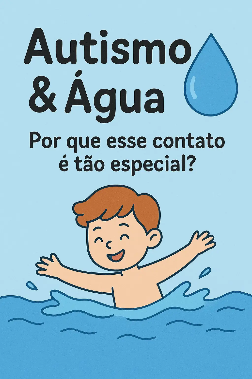 💧 Muitos autistas encontram na água um refúgio sensorial. Banho, piscina, chuva ou mar podem acalmar, ajudar na autorregulação e trazer prazer. Observar esses momentos e aproveitar o que a água oferece é uma forma de cuidar e apoiar. Você já percebeu isso no seu filho? Conta pra gente nos comentários! 💙 #Autismo #AutismoÉAmor #Neurodiversidade #CriançaAutista #Hiperfoco       