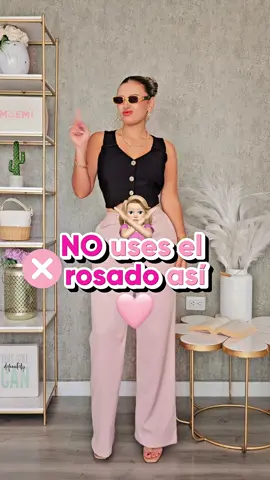 No cometas estos errores😱❌ al combinar el  rosado💖 mira estos TIPS para usarlos como una experta🤩 COMENTA qué color quieres ver en el próximo video😍 #tipsdemoda #modafemenina #outfitinspo #enviosnacionales #ropademujer