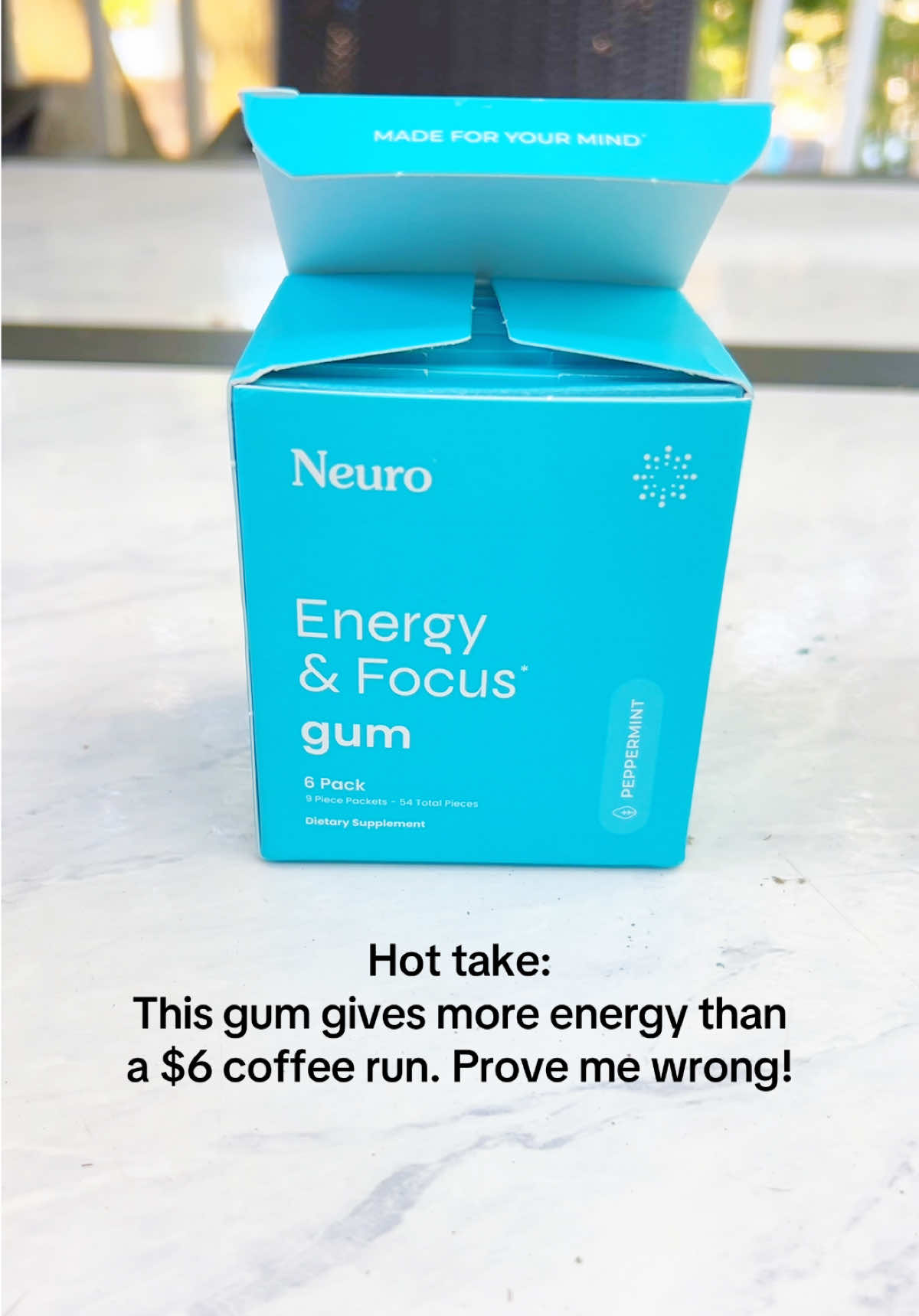 #neurogum #energy #focus #caffeine #brainfog 