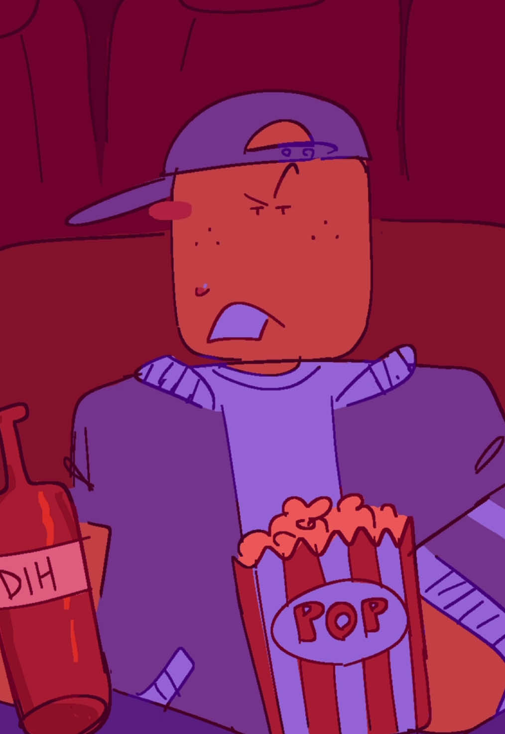 EDIT PLS READ☝️☝️guys it was kinda funny at first but pls stop commenting about how you “know what I draw” its not a secret it just makes me a bit uncomfortable😭Ty🩷 Taunt is a regular well adjusted individual who can be trusted at the theatre  These are my hc designs for some of the civilians you don’t have to agree or care🔥🔥🔥 #dieofdeath #dieofdeathpursuer #dieofdeathartful #dieofdeathtaunt #dieofdeathhotdog whatever I won’t tag Roblox LEL 