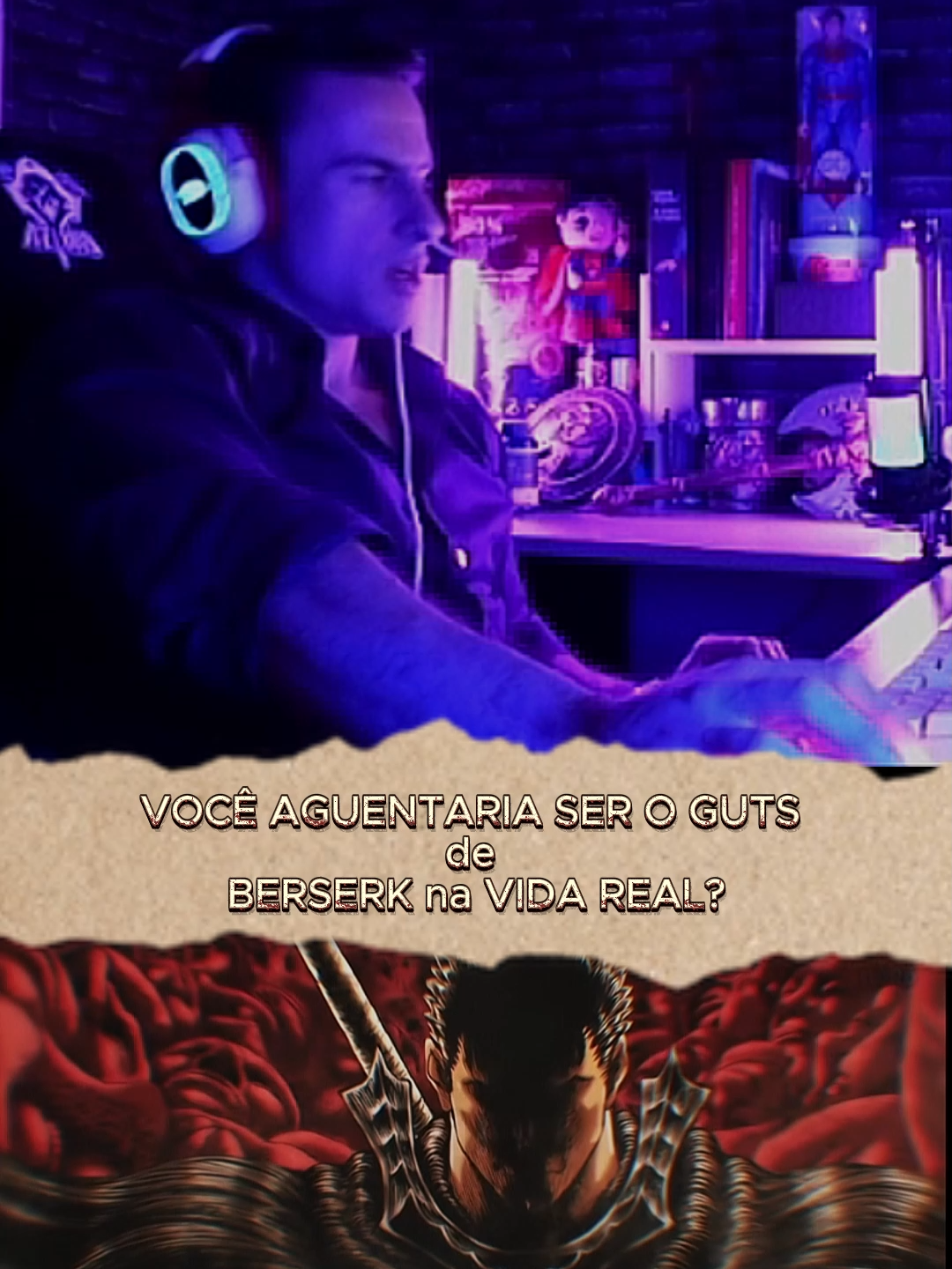 Você aguentaria segurar na espada do Guts de Berserk?#guts #superxandao #berserk #aurafarming