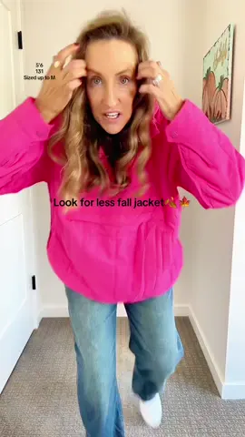 Cutest look for less fall pullover that I got my hands on this year! @Tanming_Wardrobe  #falljacket #over40style 
