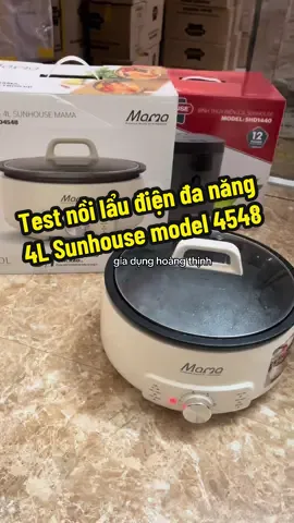 Nồi lẩu dien đa năng Sunhouse model 4548#giadung #noilau #noilaudien #noilaudiendanang #laudiendanang 