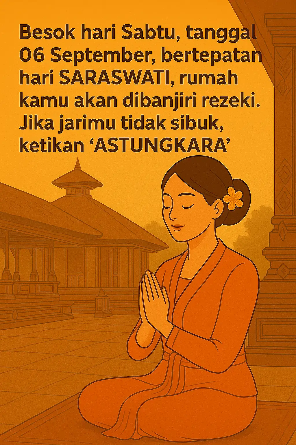 #pyf  #astungkara  #saraswati  #bali  #katakata 