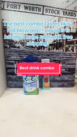 The best hydration combo.. even my five year old loves it. Liquid IV is having a huge sale with free shipping #freeshipping #liquidiv #tiktokshop #drink #flashsale 