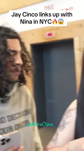 Jay Cinco links up with Nina in NYC🔥😱#fyp #jaycincoo #nina 