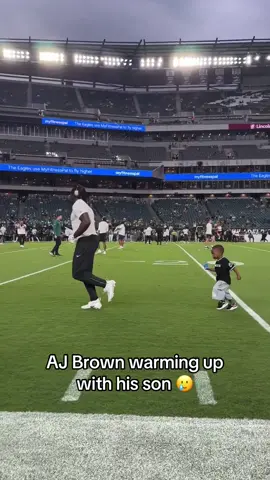 Baby AJ Brown 😭 (@NFL) #nfl #football #eagles #ajbrown #son
