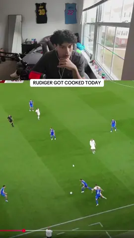 bro got cooked #fyp #futbol #Soccer #germany #rudiger 
