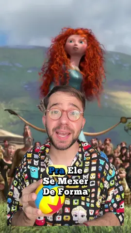 Em Valente um dos maiores desafios foi fazer a animação do cabelo da Merida, você sabia disso? #Valente #Pixar #Merida #Curiosidades  