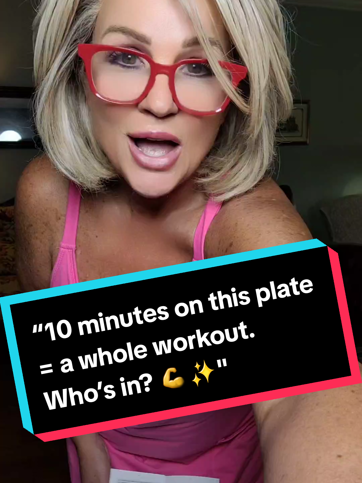 “This vibration plate does the work— you just stand there and feel the burn 🔥”#Fitness #sweat #fitnessjourney #fitnesstips #genx @Merach fitness @Merach fitness   