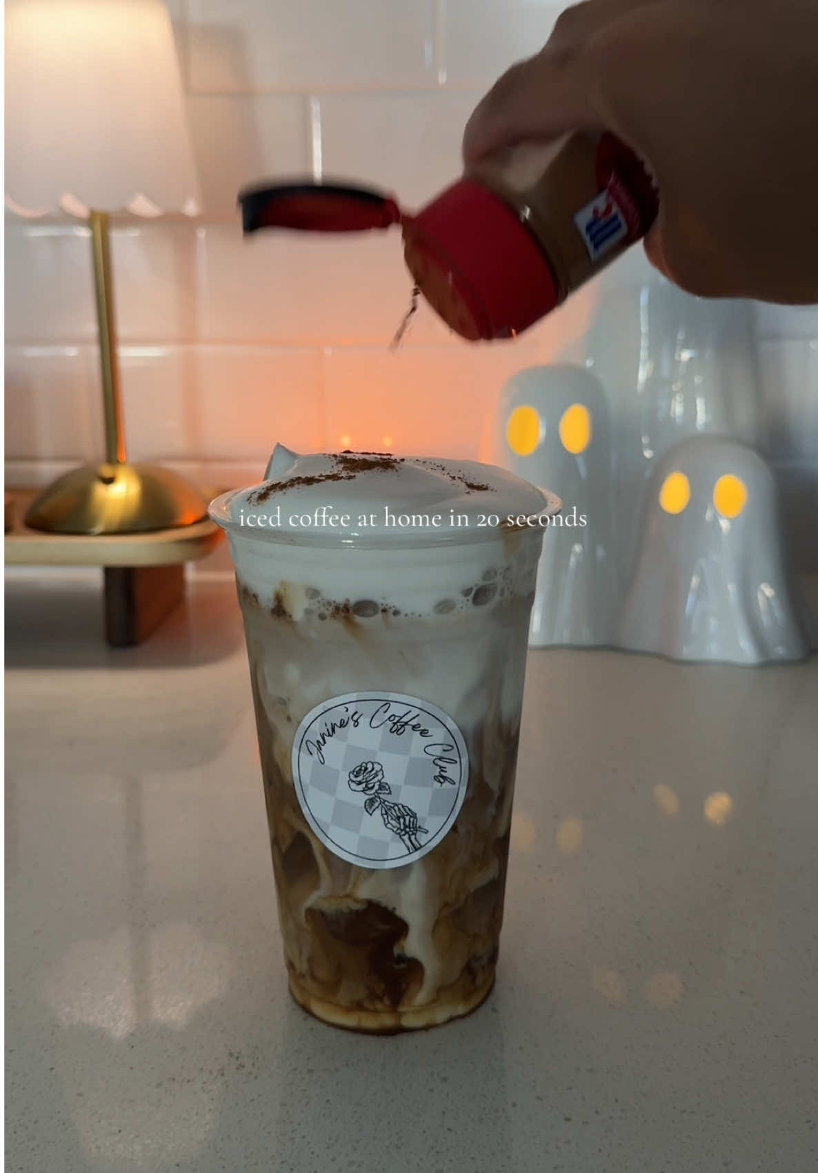 My favorite routine every morning 🥹 #icedcoffee #nescafegold 