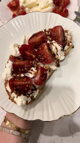 #tomato #toast #fyp #EasyRecipe #snack 