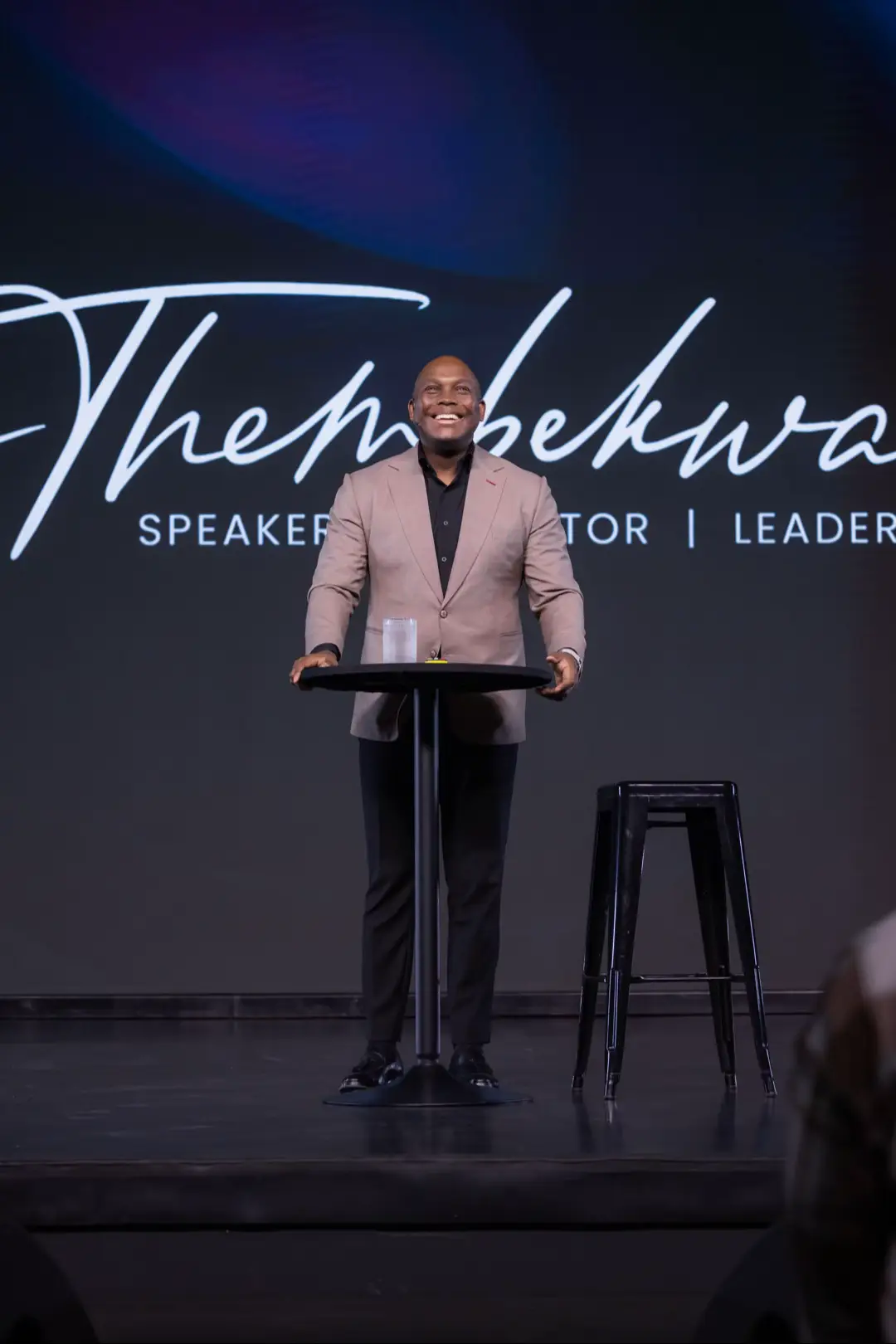 Spent the evening addressing leaders at Unite 180 church run by my brother Dave. What a pleasure and a privilege.  Next, leave for Durban, then Dubai, then Bahamas, then Jamaica, then US, then UK.  If you want the life of your dreams, take action.  1. Write the dream down.  2. Stop doing everything that doesn't align with that dream.  3. Be patient. 