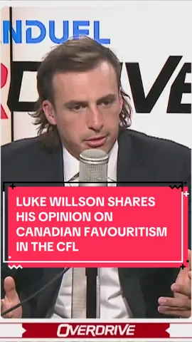Luke Willson shares his opinion on Canadian favouritism in the CFL, particularly in the Edmonton Elks’ QB room. 😳 #OverDrive 