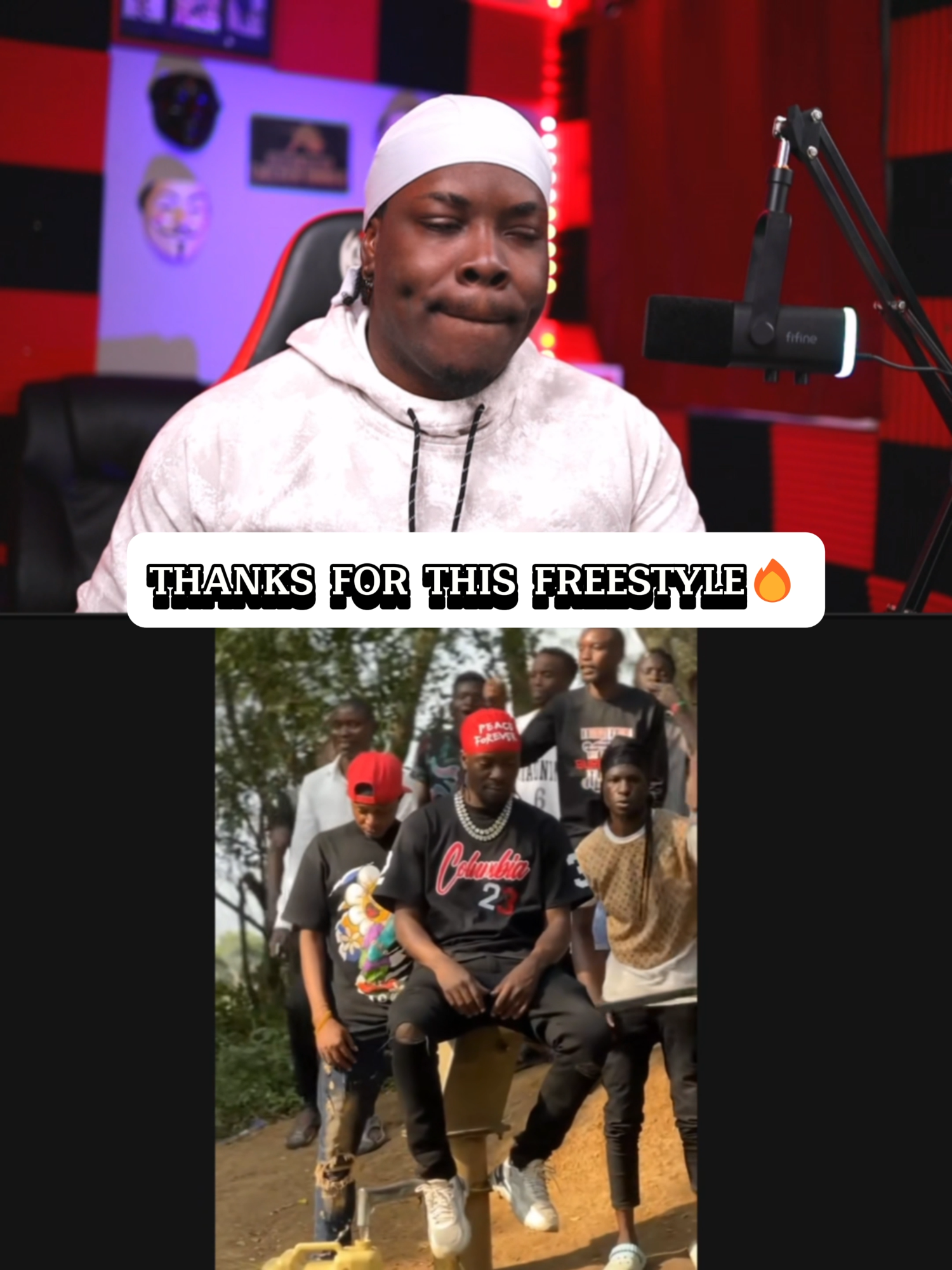 THANKS FOR THIS FREESTYLE🔥@the_eastern_giant