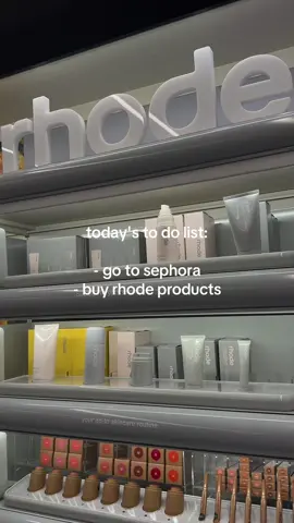 Finally got my hands on @rhode skin @Hailey Bieber @sephora  #rhode #rhodeskin #sephoralaunch #viral 