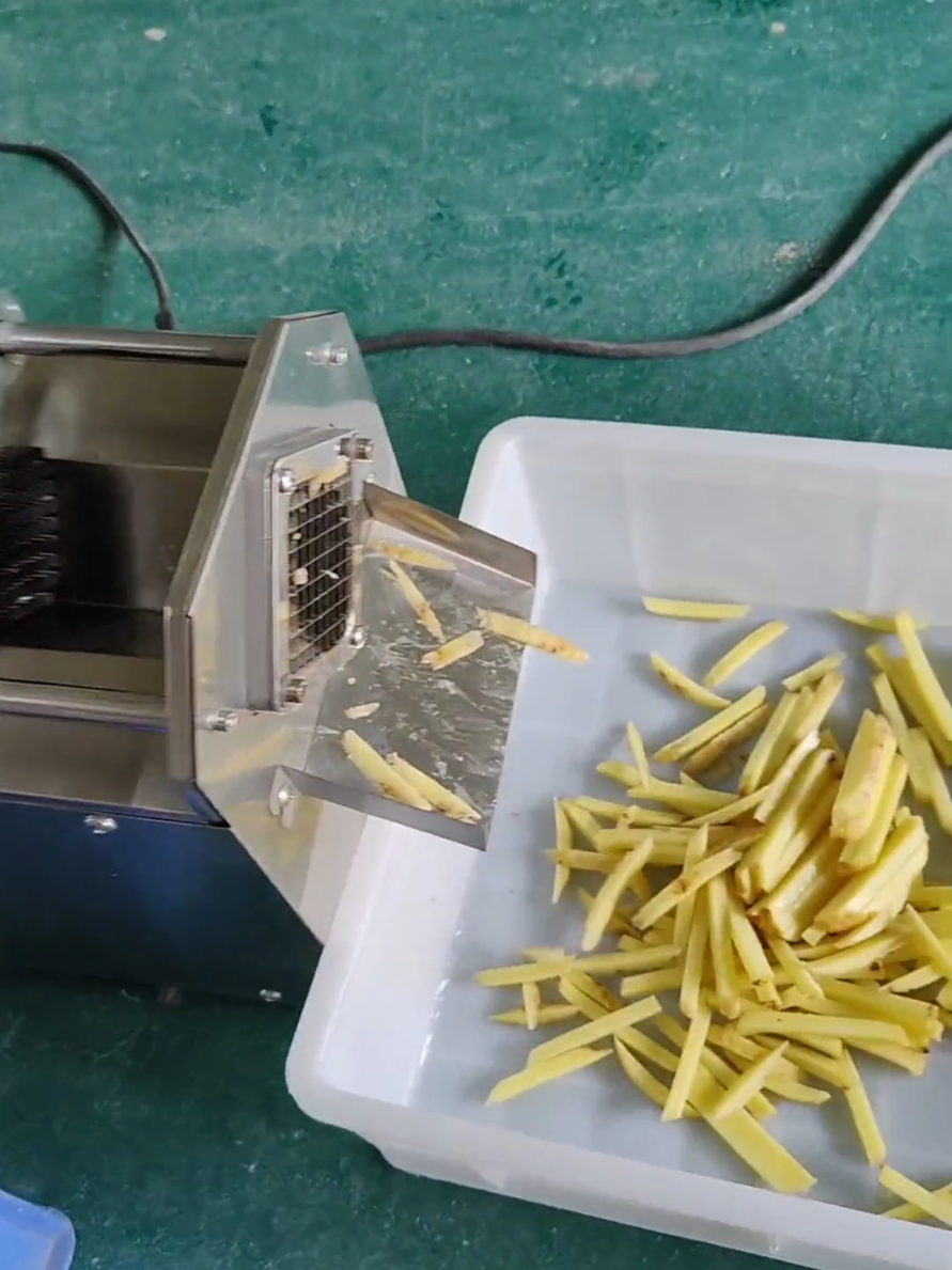 #french fries#French fries machine#potato #potatoslicer #Process of making French fries