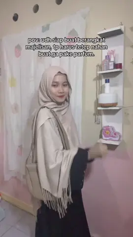 ga pake parfum tp wajib bgt pake deodorant ❤️ tau kan perempuan ga boleh pake parfum yg bau nya sampe semerbak seruangan?