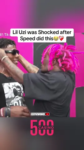 Lil Uzi was Shocked after Speed did this😭❤️‍🩹 | #Liluzi #IShowSpeed #fyp #america #tour 