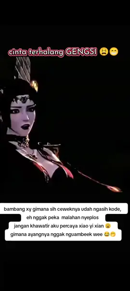 giliran diperhatiin malahan nyinggung nama cewek lain 😩🥴 padahal yang sebenarnya xy tak ingin cailin bertarung lagi karena kondisi hamil muda, tapi yg nama cewek sapa yg nggak cemburu ayangnya pergi sama cewek yg dulu bermusuhan dgnya, tapi xy saat bersama xiao yi xian tidak senakal dulu. karena menjaga komitmen hubungannya dg cailin. makanya saat bertemu xr pun xy slalu menyebut nama cailin seakan xy menunjukkan hubungan yg tak biasa dg cailin alias ada perasaan mendalaman dg cailin. 