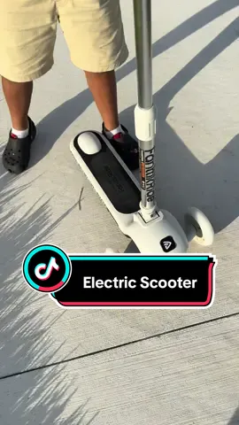 This Is such a great electric scooter for little kids. My son loves it! #fanttik #electricscooter #kidselectricscooter #escooter #fanttikscooter 