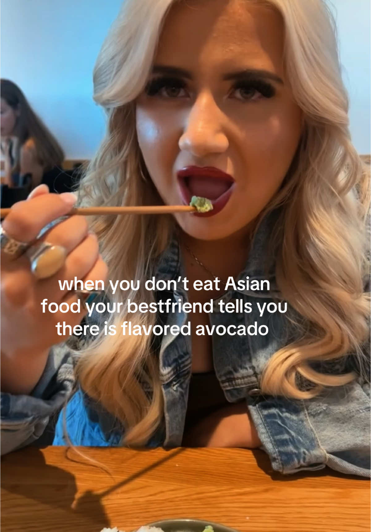 I’m dead #fyp #wasabi #asianfood #funnyvideoscomedy @KAR$EN📸🎸⚡️🍒 