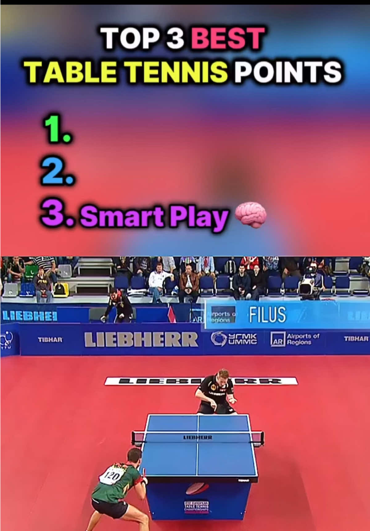 Top 3 Best Table Tennis Points  🏓🔥 | Original Content 🚨 #tabletennis #pingpong #tennisdemesa #tennisdetable #tabletennisclips #CapCut 