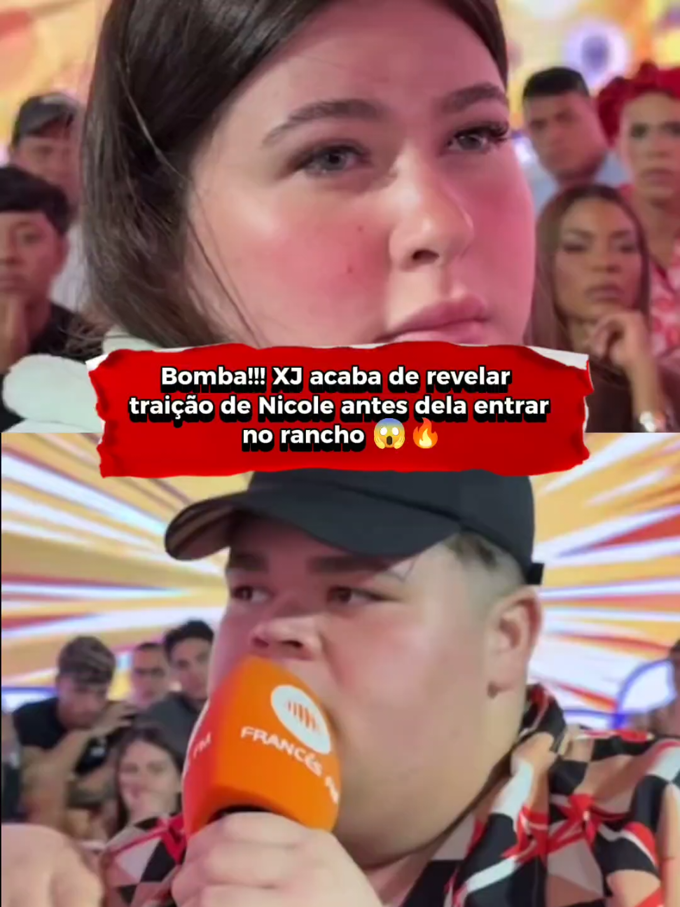 bomba XJ acaba de revela traição de Nicole antes dela entrar no rancho 😱 #ranchodomaia #gordaodaxj #foryou #polemica 