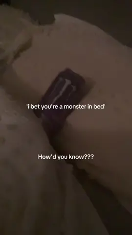 haha... get it? cause a monster.. is in.. the bed..? Ultra Violet monsters=😍😍 #monsterenergy #monster #energydrink #fyp #satire