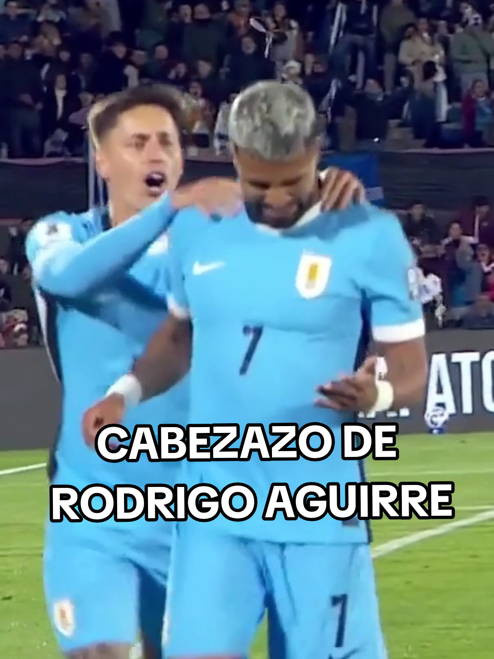 ⚽ CABEZAZO DE RODRIGO AGUIRRE 🔥 De Arrascaeta se paseó a la defensa peruana y armó una jugada que terminó en el primer gol de los charrúas. 📺 Compra tu PPV en fanatiz.com y mira las Eliminatorias Sudamericanas EN VIVO *El contenido varía por país #EliminatoriasSudamericanas #Mundial2026 #Uruguay #Peru 