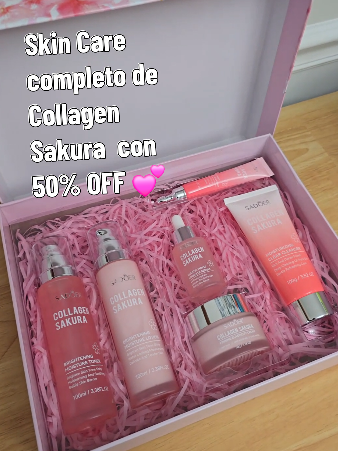 #skincare #collagensakura #skincareroutine #skincaretips #facial 