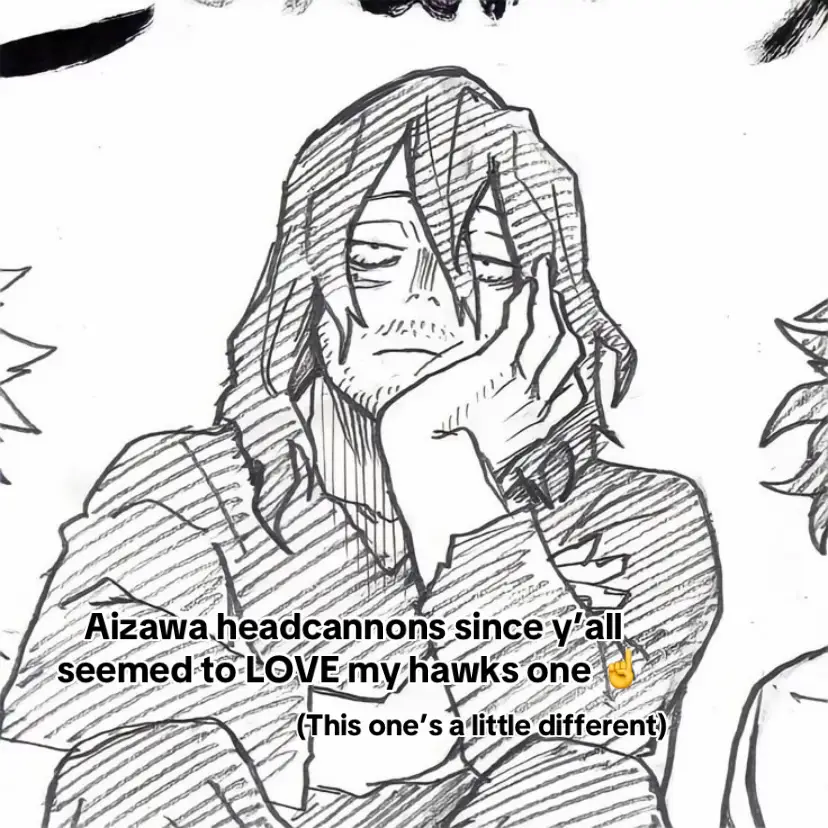 Just a LITTLE different then last time 😝 || #aizawa #mha #shoutaaizawa #eraserhead #headcanon 
